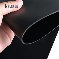 Plaque de caoutchouc EPDM industrielle Pexxon couleur personnalisée, lisse, absorbant les chocs, pour capot de voiture, service de découpe, certifiée ROHS, usine