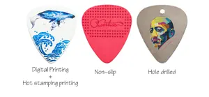 Звукосниматели акустической гитары 0,46 мм 0,71 мм 0,96 мм 1,0 мм 1,2 мм целлулоидный материал пользовательское изображение Oem Гитара Аксессуары для гитары