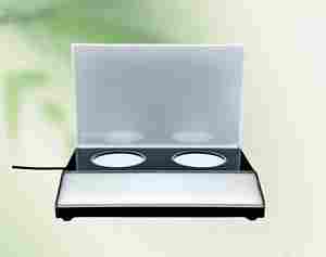 Soporte de exhibición de luz de acrílico LED de aceite esencial de perfume cosmético de exhibición de mostrador personalizado por Rina Tech - Product Image 6