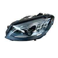 Feux de voiture pour Benz W205, projecteur de phare, lentille, classe C, C180, C200, C260, C300, phare LED, feux de jour, accessoire automobile
