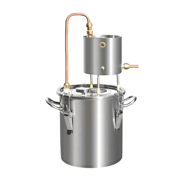 家庭用ビール蒸留でアルコールを蒸留するための3ガロンの調整可能な温度のアルコール蒸留器