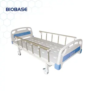 BIOBASE China Flaches Krankenhaus bett MF4S 5 Zoll Silent Casters Flaches Krankenhaus bett für Labor