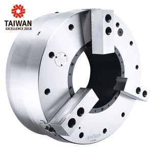 Mandril neumático autónomo de 3 mordazas de 10 pulgadas de alta calidad para torno Precio al por mayor Material de acero - Product Image 2