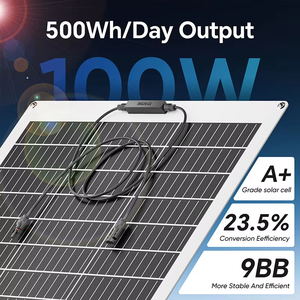 Tuile de toit solaire <span class=keywords><strong>photovoltaïque</strong></span> ETFE à <span class=keywords><strong>prix</strong></span> promotionnel, module solaire intégré, 2 en 1, haute efficacité résidentielle 22% - Product Image 2