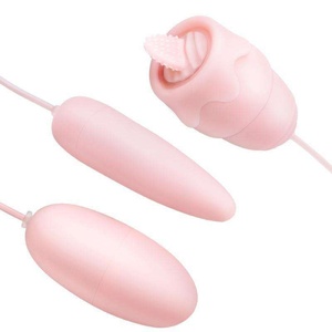 <b>Vibrating</b> egg in-line female masturbation apparatus backyard pointed round double <b>vibrating</b> egg adult sex toys - Product Image 4