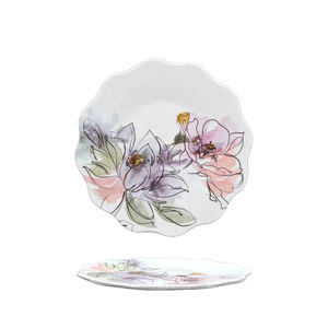 Prato de Jantar de Melamina Lenox <span class=keywords><strong>Butterfly</strong></span> Meadow Personalizado OEM de Alta Qualidade, Ecológico, Livre de BPA, Seguro para Lava-Louças, Grau Alimentício, Tamanho Personalizado - Product Image 1