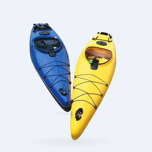 Single Seat una persona pedale di pesca Kayak 4 tempi canoa con scafo in vetroresina per <span class=keywords><strong>adulti</strong></span> gommone - Product Image 6
