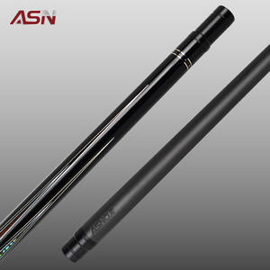 Queue de billard professionnelle ASN TZ-S02 en fibre de carbone de haute qualité, longueur 147 cm, poids 19,5 oz, pointe de 12,5 mm, 2 pièces - Product Image 6
