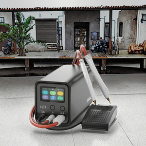 Awithz 10.5kw Farad Capacitancia DIY Máquina <span class=keywords><strong>de</strong></span> soldadura portátil Soldadores por <span class=keywords><strong>puntos</strong></span> <span class=keywords><strong>para</strong></span> batería <span class=keywords><strong>de</strong></span> litio 18650 0,4mm Metal Nueva condición - Product Image 2