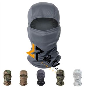 Luxury Ski Mak Custom Full Beanies Embroidery Logo 3 Hole Winter Balaclava Face Mask - Product Image 1