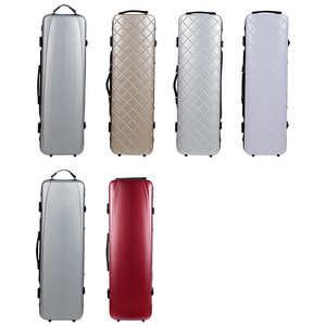 Étuis pour instruments <span class=keywords><strong>4</strong></span>/<span class=keywords><strong>4</strong></span>, bordeaux, étui rigide pour <span class=keywords><strong>violon</strong></span> - Product Image 5