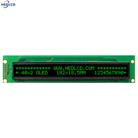 للبيع من المصنع وحدة عرض OLED 2 بوصة x 40 * x 2 حرف مع منفذ موازي WS0010 بخط أصفر وأبيض وأحمر