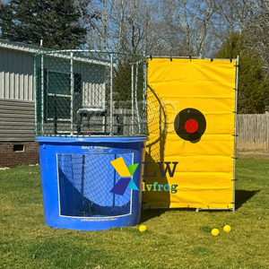 Alquiler de Tanque de Agua Portátil de Lujo para Eventos, Equipo Profesional de Carnaval, Cabina de Agua con Alas de Objetivo para Fiestas al Aire Libre - Product Image 4