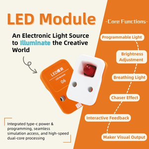 Kit de Robótica con IA e IoT, ESP32-S3, Programable con Diálogos por Voz, Bloques de Construcción Inteligentes, Juguetes Educativos para Estudiantes de 3.º a 9.º Grado - Product Image 2
