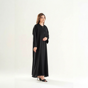 Abaya Musulmana Ligera Original, Vestido Elegante para Mujer con Estilo Árabe - Product Image 1