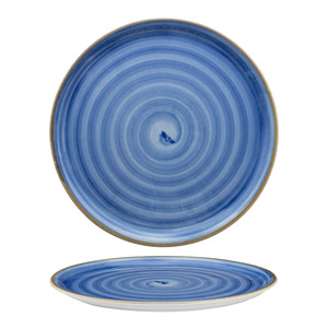 Plato para Pizza Saturnia Napoli Azul con Estampado Digital Circus de 31 cm, Suministros para Restaurantes, Vajilla para Catering, Venta al por Mayor - Product Image 1