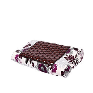 Popular algodón iones negativos turmalina Jade Cervical calefacción masaje almohada cuello masaje producto - Product Image 3