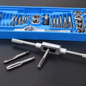 Jeu de tarauds et filières multi-tarauds HSS Pittsburgh SAE et métriques OEM avec garantie 1 an, en seau, pour le travail du bois et du métal - Product Image 5