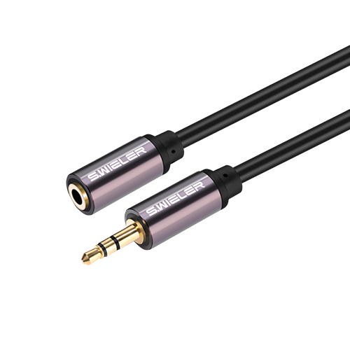 Professional 3.5mm TRS Male to Female Extension Cable Pure Copper Anti Noise Flexible 1.5M 1/8 AUX Cable 3.5mm Audio Cable
