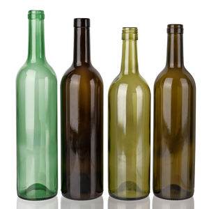 Botella <span class=keywords><strong>de</strong></span> <span class=keywords><strong>Vino</strong></span> Tinto Borgoña <span class=keywords><strong>de</strong></span> 500ml-1500ml, Botella <span class=keywords><strong>de</strong></span> <span class=keywords><strong>Vino</strong></span> <span class=keywords><strong>de</strong></span> Vidrio Verde Oscuro con Corcho <span class=keywords><strong>de</strong></span> Madera - Product Image 2