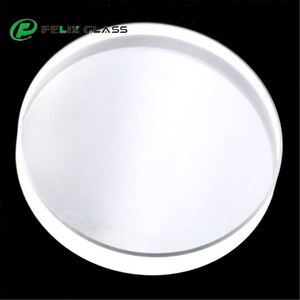 Verre trempé rond extra clair à faible teneur en fer, bord plat, étanche, 3-19 mm - Product Image 2