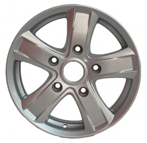 Rueda de aleación para todoterreno Chevrolet Niva Daihatsu Feroza <span class=keywords><strong>Rocky</strong></span> Rugger Dodge B150, 15, 16 pulgadas, 5 radios, 4x4, 5X139.7 Et <span class=keywords><strong>40</strong></span> Cb 98,5 - Product Image 1