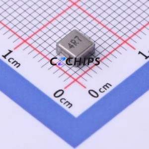 CKST0402-4.7uH/M ตัวเหนี่ยวนำไฟฟ้าแบบ SMD,4.6x4.1 มม. ( ค่าความเหนี่ยวนำ: 4.7uH )( ความแม่นยำ: 20% กระแสไฟฟ้าที่กำหนด: 2.2A ) - Product Image 1