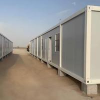 Maison modulaire d'urgence, abri détachable pour l'hébergement dans les zones sinistrées, salle de classe modulaire temporaire