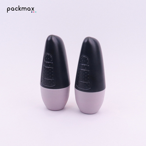 Factory Custom 50ml Special Shape PP Roll-On <b>Bottle</b> – Lightproof Massage Liquid Applicator, Cosmetic Packaging - Product Image 2