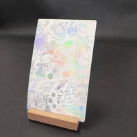 Fonlyu 190*120mm, Láminas Protectoras Transparentes para Teléfono con Diseño 3D Personalizado, Pegatinas Protectoras de TPU para la Parte Trasera, para Máquina de Corte con Plotter