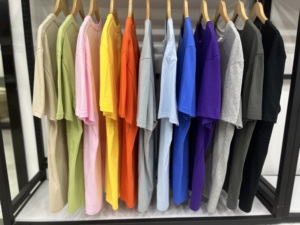 T-shirt blanc T-shirts unis personnalisés pour l'impression T-shirts blancs Coton Vente en gros Fabricant de t-shirts noirs T-shirts pour hommes pour hommes - Product Image 3