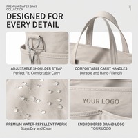 Sac à langer personnalisé avec logo, 10L, multi-poches, sac de voyage pour bébé avec poche pour biberon, bandoulière amovible pour mamans, Panalera