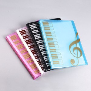 Bview Art Music spartiti cartella di archiviazione carta porta documenti File di fogli vuoti plastica <span class=keywords><strong>formato</strong></span> <span class=keywords><strong>A4</strong></span> 40 tasche - Product Image 4