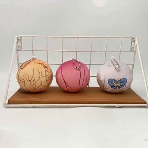 Llavero de peluche mini personalizado, barato, lindo, de anime, con relleno, tipo almohada corta - Product Image 2