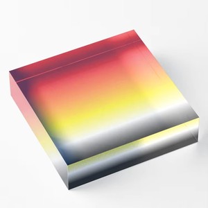 Bloc de présentation en acrylique transparent poli, cube carré en acrylique, support pour bagues, bijoux, ornements - Product Image 1