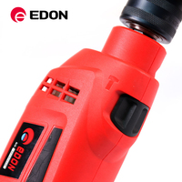 Perceuse à percussion électrique EDON ID-DL-1137 puissante avec mandrin de 13 mm