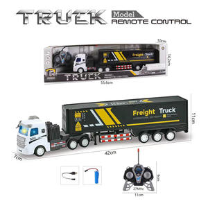 2023 Dowellin 1: 36 <span class=keywords><strong>escala</strong></span> 4CH RC camiones contenedor camión juguetes camión remolques niños coche <span class=keywords><strong>juguete</strong></span> para regalo - Product Image 4