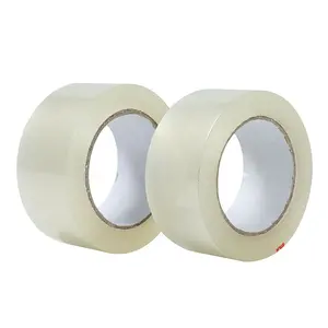 Venta al por mayor China Jumbo Roll transparente Bopp cinta de embalaje Fita Adesiva BOPP con alta calidad adhesiva