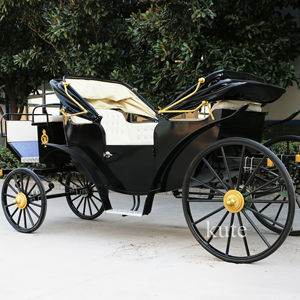 Calesa clásica para hotel encantador entrenador de escenario para Resort - Product Image 1