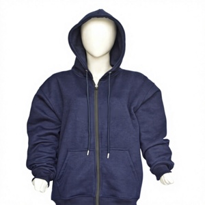 <b>Navy</b> Blue Women's 100% Cotton Fleece Acid Wash Hooded Top Casual Sweatshirt Long Sleeve Pullover Hoodie Warm Winter Custom - Product Image 1