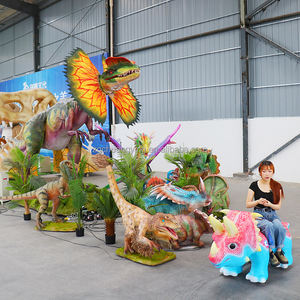 Scultura di dinosauro meccanico a grandezza naturale Animatronic mondo Dino in vendita - Product Image 2