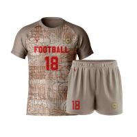 Maillot de football scolaire style classique, séchage rapide, confortable, sublimation pour garçons, filles, étudiants