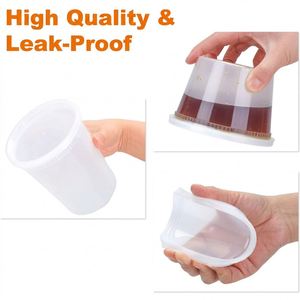 1000-Piece Plastic Deli Food <b>Containers</b> Lids 8/16/32 oz Sizes <b>Freezer</b>/Dishwasher/Microwave Safe BPA Free Takeout <b>Soup</b> - Product Image 3