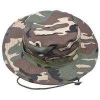 Topi Ember Kamuflase Uniseks Dapat Dilipat Topi Matahari Pinggiran Lebar Topi Petualangan Berkemah Memancing Luar Ruangan Perlindungan UV Gaya Korea