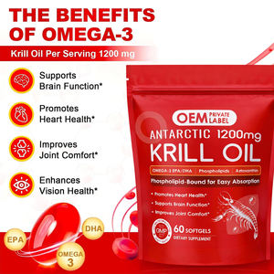 OEM Krill Yağı Yumuşak Kapsül Omega-3 EPA, DHA Doğal Astaksantin Kapsül Takviyesi Bağışıklık Sistemini ve Beyin Sağlığını Destekler - Product Image 4