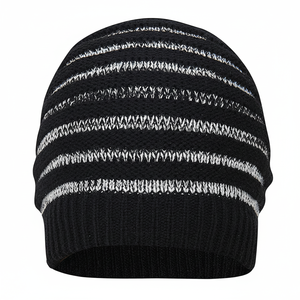 หมวกบีนนี่แจ็คการ์ดให้ความอบอุ่นสำหรับฤดูหนาวหมวกบีนนี่สำหรับใช้งานกลางแจ้งหมวกบีนนี่มีสไตล์และทนทาน - Product Image 1