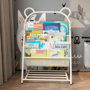 Moderno osito libro de imágenes para niños libro de cuentos muebles de hierro para <span class=keywords><strong>el</strong></span> hogar para dormitorio sala de estar uso escolar - Product Image 3