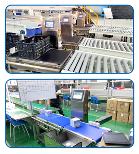 Túi carton gói In-Line băng tải kiểm tra định lượng thực phẩm Máy dò kim loại Trọng lượng máy Tên sản phẩm trọng lượng Quy mô checkweigher - Product Image 6