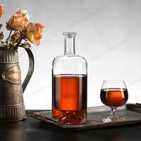 Fabricant de bouteilles en verre, logo personnalisé, bouteille en verre pour spiritueux, whisky, gin, rhum, vodka