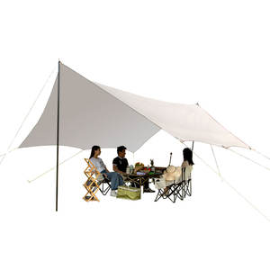 Camping en plein air et plage Portable abri Rectangle toile pare-soleil tente pour activités de plage - Product Image 6